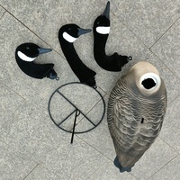Décoy de chasse à la canard canadien en plastique floqué pour l'extérieur, en gros, Xilei