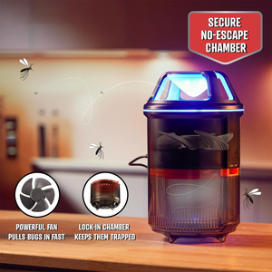 Trampa para Mosquitos UV, Atrapa Insectos con LED de 5V CC, para Dormitorio, Cocina y Oficina, Silenciosa, con USB - Product Image 4