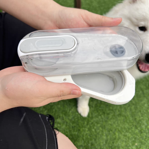 Nuevo nuevo perro salir taza portátil caminar perro mascota viaje taza de agua plegable mascota perro botella de agua potable - Product Image 5