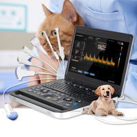 Système d'échographie numérique Doppler couleur portable K-C102 pour cliniques vétérinaires, hôpitaux, petits animaux et équidés