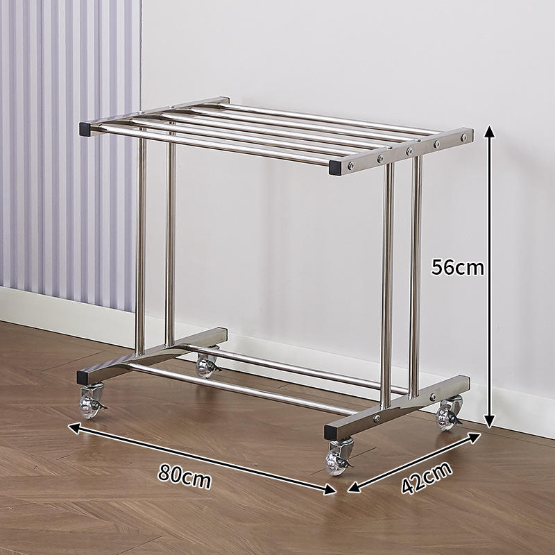 Roue universelle en cristal-monocouche 80cm-corps entier en acier inoxydable