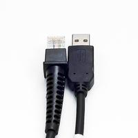 SOTESIN cuivre pur USB vers RJ50 code à barres QR lecteur de Code Scanner câble avec puce pour Datalogic GD4430 GD4130 HD3130 GM4100 QD2131