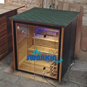 Cabina de sauna para SPA y casa KEMI ecológica del fabricante <span class=keywords><strong>Kelo</strong></span> precio al por mayor - Product Image 2