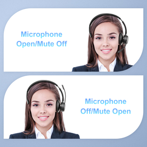 Wireless Office <strong>Headset</strong> Casque Bluetooth On-ear Headphones for Teams, Skype, <strong>Zoom</strong>, Webinars, Call Center, Home Office Online - Product Image 4