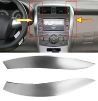 Accesorios para Automóviles, Cubierta Decorativa para el Tablero Central de Toyota Corolla 2009 2010 2011 2012 2013