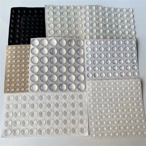 Customized Universal Furniture Anti Collision Anti-Slip Clear Self Adhesive Heat Resistant <b>Silicone</b> Bumper <b>Pads</b> Doors Protector - Product Image 6
