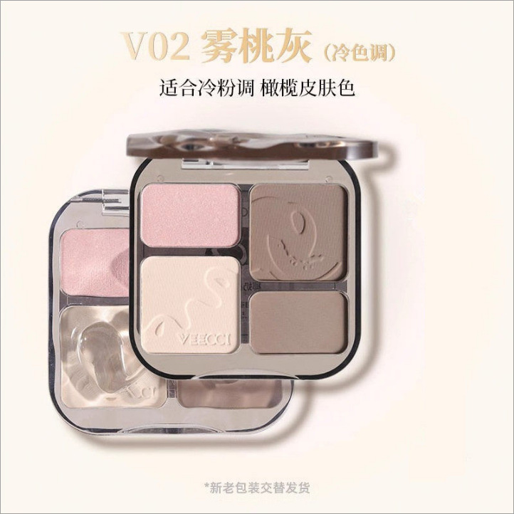 V02 fog peach gray