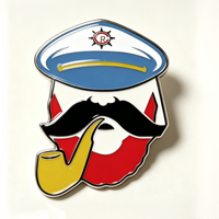 Fabricant de badges en émail personnalisés en gros, sans minimum de commande, badges de revers en métal mignons sur le thème de l'anime et des dessins animés, fournisseur de broches en émail souple