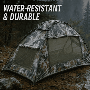 Sac à dos de randonnée professionnel imperméable et coupe-vent, camouflage numérique, ouverture automatique rapide, idéal pour les trois saisons - Product Image 4