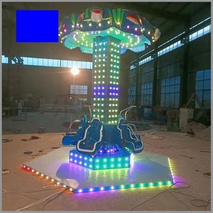 Nouveaux enfants attrayants mini tour de chute de ciel manèges de parc d'attractions usine personnalisée petite tour de chute libre à vendre - Product Image 6