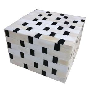 Artisan <b>Floral</b> Pattern Bone Inlay Decorative <b>Storage</b> <b>Box</b> for Home Decor in Living Room - Product Image 1