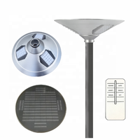 Éclairage des zones de stationnement 12v solaire 20W en une LED solaire détecteur de mouvement lumière