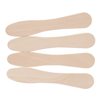 Bâtonnets de crème glacée en bambou de bonne qualité, écologiques, personnalisables, jetables, surface lisse, option de logo personnalisé