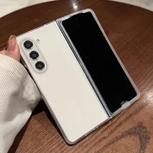 Fold7 <span class=keywords><strong>Z</strong></span> เคสบางเฉียบพับได้ PC บางเฉียบสำหรับ Samsung <span class=keywords><strong>Galaxy</strong></span> <span class=keywords><strong>Z</strong></span> Fold 7 6 5 4 3เคส fold6กันกระแทกฝาหลังโปร่งใส - Product Image 4