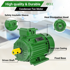 มอเตอร์ IE2 1440 รอบต่อนาที 3 กิโลวัตต์ 4 แรงม้า แบบสามเฟส ไร้แปรงถ่าน AC 380 โวลต์ - Product Image 4