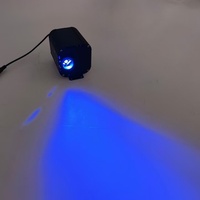 Projecteur LED RVBW à fibres optiques Twinkle City Climbing avec télécommande RF, indice de protection IP20, en aluminium et PMMA, refroidissement par ventilateur, intensité variable