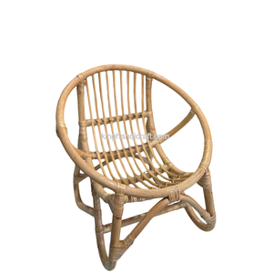 Silla Infantil de Ratán Hecha a Mano, Decoración para Fiestas de Cumpleaños, Asiento Infantil de Mimbre Natural Estilo Bohemio para Eventos y Sesiones de Fotos - Product Image 2