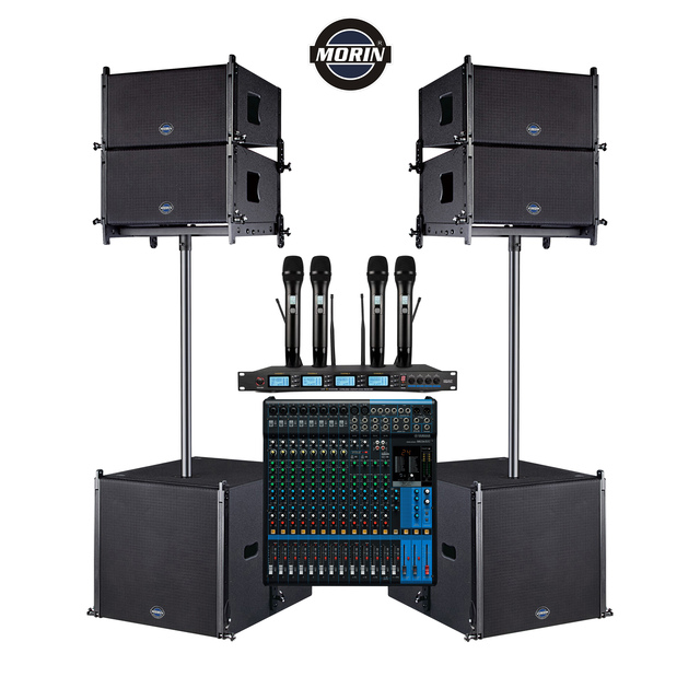 March Expo China Professional Audio Mini Linear Sound System Speakers Active Line Array