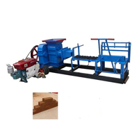 Machine à briques d'argile à succès : Extrudeuse non sous vide pour la fabrication de briques en terre cuite rouge, petites briques de terre cuite.