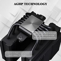 Thermalright TR-PA120 Mini PWM 6-tuyaux de chauffage PC CPU refroidisseurs usine direct processeur ventilateurs refroidissemet