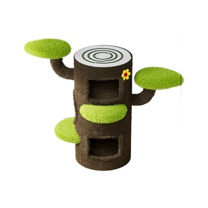 Árbol para Gatos de Lujo con Rascador, Casa, Nido y Cama, Estructura de Escalada de Alta Calidad de 3 Niveles - Product Image 6