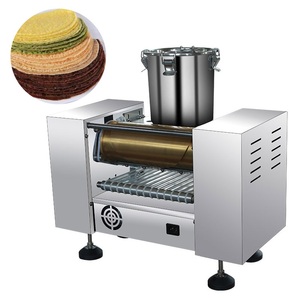 Crêpe Couche Gâteau <span class=keywords><strong>Maker</strong></span> Automatique Mille Crêpe Faisant La Machine Oeuf Rouleau Peau <span class=keywords><strong>Maker</strong></span> - Product Image 1