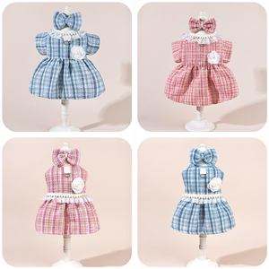 Ropa de invierno de lujo para perros, abrigo cálido para <span class=keywords><strong>cachorros</strong></span>, ropa de moda para mascotas para Teddy Bichon <span class=keywords><strong>Schnauzer</strong></span> Pomeranian, razas pequeñas - Product Image 6