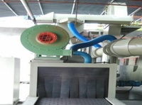 Machine de sablage et de grenaillage pour tôles d'acier / poutres / structures / grande échelle / convoyeurs / rouleaux / profilés en H