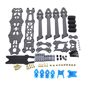 Châssis <span class=keywords><strong>de</strong></span> drone FPV <span class=keywords><strong>de</strong></span> 5 à 10 pouces avec <span class=keywords><strong>antenne</strong></span> en fibre <span class=keywords><strong>de</strong></span> carbone moulée par injection, différentes tailles pour drones personnalisés - Product Image 6
