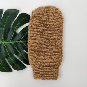 Eco-Vriendelijke Koreaanse Badhandschoenen Douche Exfoliator Body Wash Douche Jute Mitt Huid Scrub Bad Bamboe Exfoliërende Handschoenen - Product Image 1