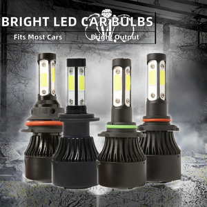 หลอดไฟหน้ารถยนต์คุณภาพสูง 6500K 8000lm ชิป Cob รุ่น H1 H3 H4 H7 9005 9006 X7 หลอดไฟ LED 12V ใหม่ - Product Image 2