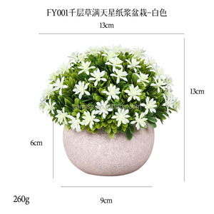 Các loại cây nhân tạo giả cây xương rồng mọng nước trong chậu cây mọng nước mini hoa giả với nồi - Product Image 5