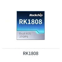 Chip Rockchip RK1808 SoC con Doble NPU de IA Cortex-A35, 3TOPS, Códec de Video 1080P, FCCSP420LD BGA para Visión Inteligente