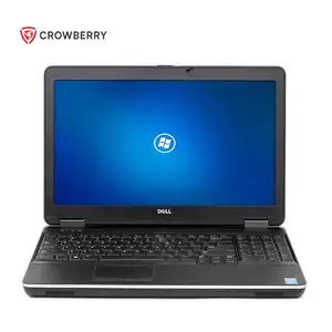 Großhandel E6540 Gebraucht Laptop Win10 Core i5 RAM 4GB Festplatte 500GB 2,6 GHz 15,6 Zoll Gebraucht Laptop für DELL