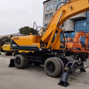 รถขุดล้อยางมือสองสภาพ 90% ราคาถูก ใช้งานน้อย ประสิทธิภาพยอดเยี่ยม ฮุนได 210W-9 น้ำหนัก 21 ตัน - Product Image 6