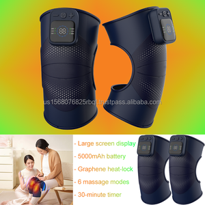 Almohadilla de Masaje Inteligente para Rodilla ODM OEM con Calor de Grafeno, Batería de 5000mAh, 6 Modos, EMS, Compresión de Aire y Vibración para Piernas - Product Image 4