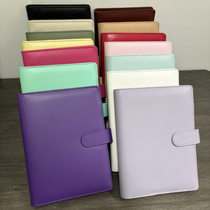 Nhà Sản Xuất Di Động Chi Phí Ngân Sách Tiền Mặt Nhồi Chất Kết Dính 6 Nhẫn Chất Kết Dính Clip Không Gỉ A5 Chất Kết Dính Refill Thép Da Kế Hoạch - Product Image 6