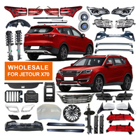 Kit de pièces de carrosserie Jetour X70 – Pare-chocs, phares, feux arrière, calandre conformes aux normes OE – Vente en gros pour distributeurs, commande en gros pour Jetour X70 2020