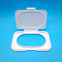 Couvre-sac de gants en nitrile, couvercle adhésif pour lingettes humides, couvercle d'emballage réutilisable universel, couvercle en plastique PP coloré en gros