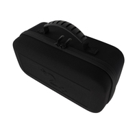 Boîte de rangement portable pour jeux vidéo en EVA noir imperméable 25,5x12,5x4,5cm, étui de protection pour console de jeu, Ps6, taille personnalisée
