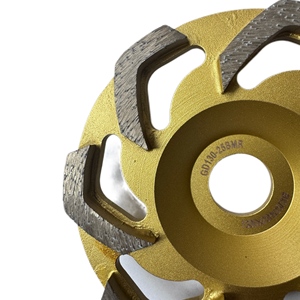 Roda Gerinda berlian untuk pemolesan beton berkecepatan tinggi dan pemotongan batu - Product Image 2