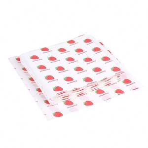 กระดาษห่อแซนวิชกันไขมันแบบกำหนดเอง 40 แผ่น ขนาด 340 x 450 มม. สำหรับเบอร์เกอร์ สำหรับบรรจุภัณฑ์อาหาร - Product Image 1