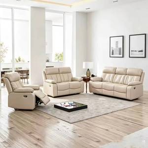 Conjunto Reclinable Frank 3+2+1, Sofá Duradero de Varias Piezas para Sala de Estar con Diseño Clásico, Ideal para Relajarse - Product Image 2