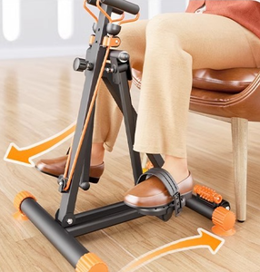 Xách tay tập thể dục đạp xe đạp dưới bàn mini xe đạp bước gấp mini chân đạp Exerciser cho người già hoặc người tàn tật - Product Image 4