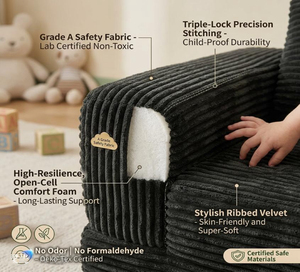 Divano Pieghevole Moderno per Esterni, Salvaspazio, in Tessuto Resistente e Schiuma, Ideale per Arredamento <span class=keywords><strong>Casa</strong></span> e Appartamento - Product Image 5