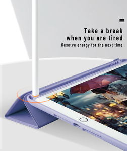 Bao Đựng Máy Tính Bảng Tự Động Ngủ/Thức Cho Ipad Mini 2 4 5 Với Hộp Đựng Bút Chì - Product Image 6