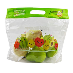 Custom <strong>Printed</strong> Eco-Friendly Packaging Pouch for Fresh Fruits and <strong>Vegetables</strong> Transparent Fruit Bag for Pet Food and Milk DDP USA - Product Image 1