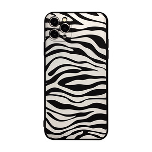 Funda para Teléfono Móvil con Diseño Animal de Patrón de Zebra, Pintada en TPU, con Protección de 360 Grados para 14 Pro/13/16/11/12 <span class=keywords><strong>Mini</strong></span> - Product Image 1