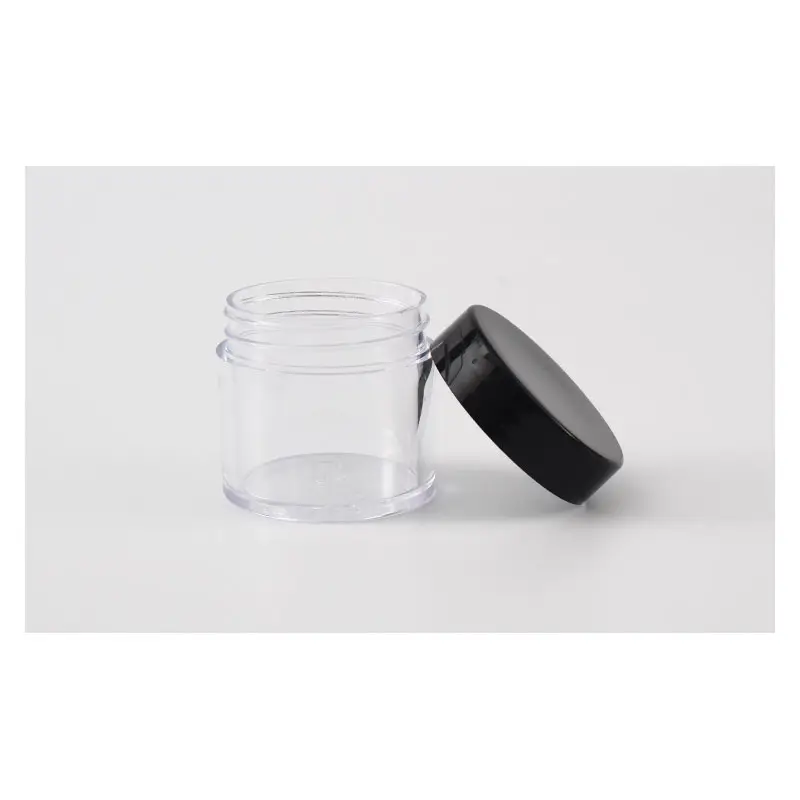 Tùy Chỉnh 1Oz 2Oz 12Oz Vàng Trắng Eco Acrylic Powder Jar Nail Ngâm Mỹ Phẩm Bao Bì Nhựa Kem Jar * Container