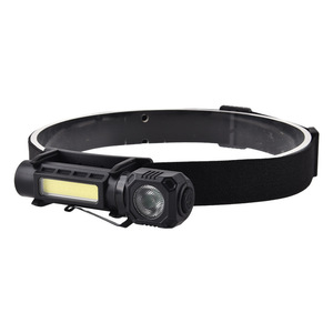 Headlamp Rechargeable Cob <b>Light</b> Adjustable Brightness Outdoor Night Fishing <b>Work</b> <b>Light</b> 800Mahr Battery 100-199M Range - Product Image 1